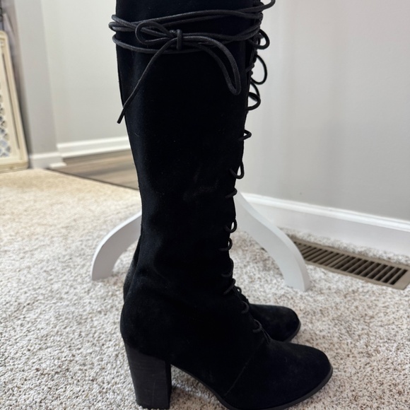 JoyFolie Distressed Suede Elbony Boots - Picture 8 of 8